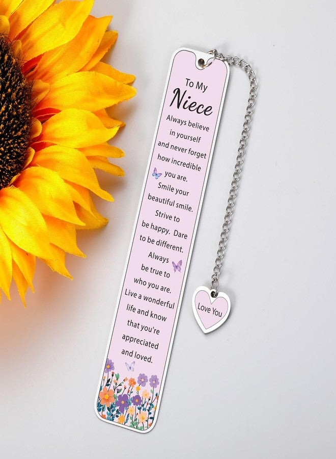 Aeonovs Girls Easter Basket Stuffers Age 8, Easter Gifts for Niece, Niece Gifts from Auntie Uncle, Purple Bookmarks for Kids, Birthday Graduation for Nieces Girls, Aunt and Nieces Gift - Image 4