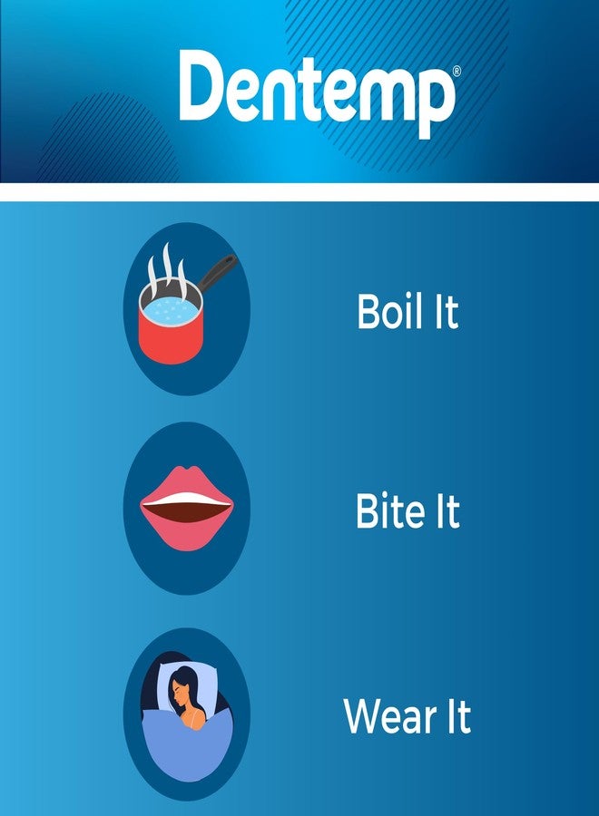 Dentemp Protect-It Custom Fit Mouth Guard 4 Pack for Teeth Grinding at Night - Night Guards for Sleep - Image 3