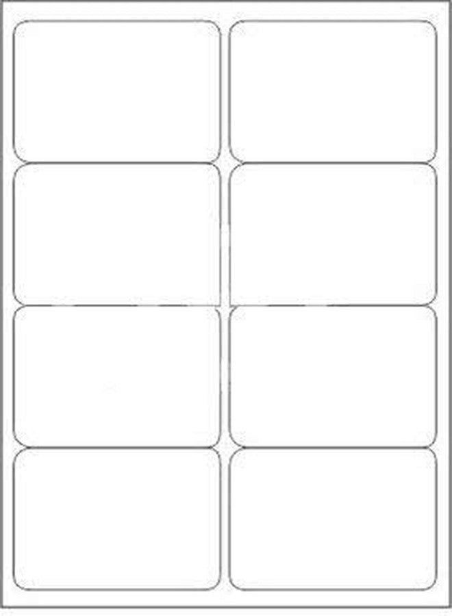 Sehgal Store Easy Ship Sticky Paper A4 Size ST 8 Label Sheets - Easy-Peel, Multipurpose Labels for Mailing and Filing, Perfect for Organizing, Shipping, and Office Use Pack of (50) - Image 3