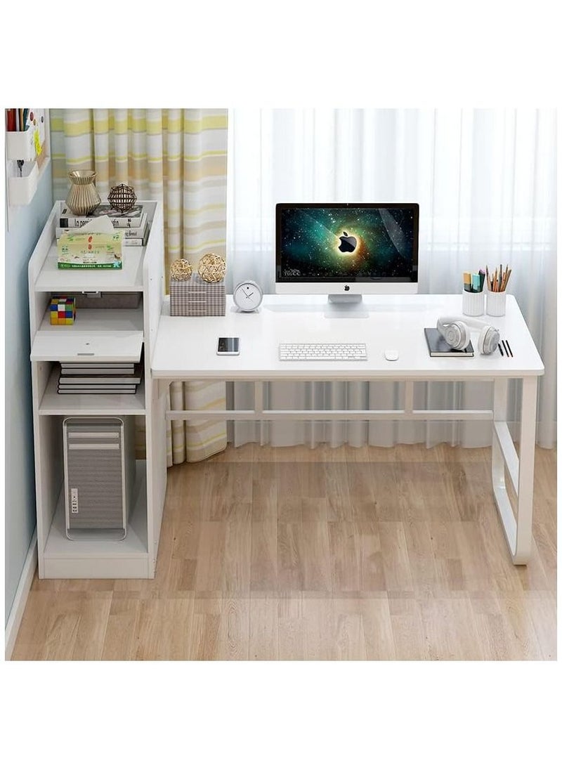 AGD Study Table Computer Desk with Bookcase 110x60x110cm  - Image 1