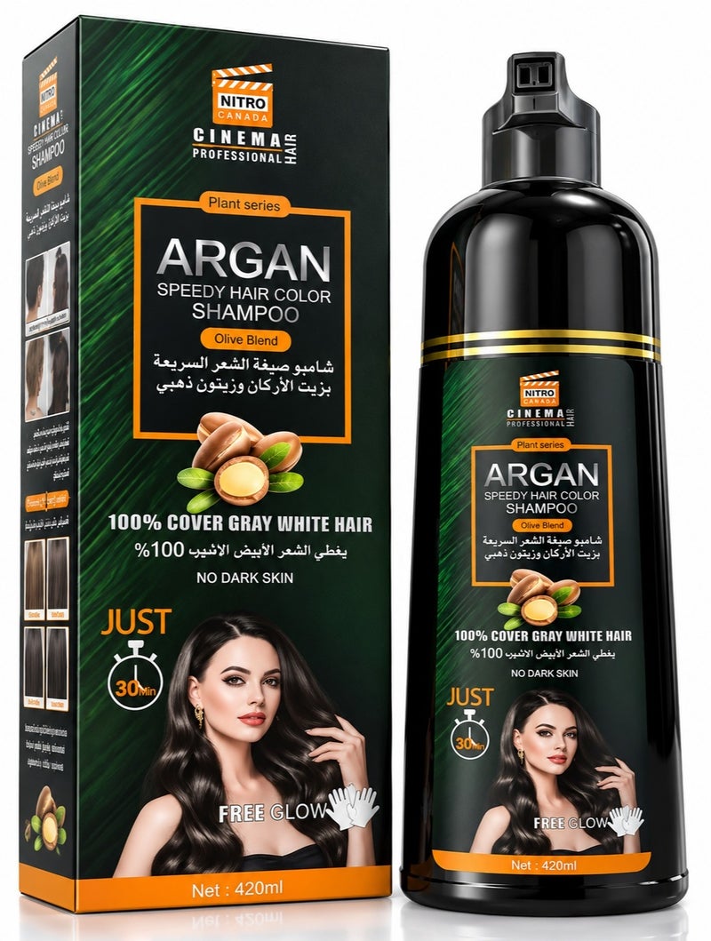 NITRO CANADA Shampoo for Dyeing White Hair with a Natural Formula - Image 1