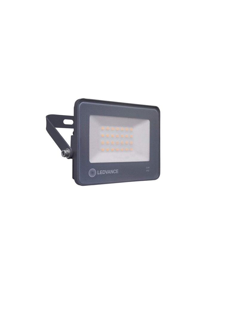 LEDVANCE - LEDVANCE Outdoor/Indoor ECO LED Flood Floodlight Luminaires 20W, Car Park/Security/Architectural, Light Weight, Slim Design, IP65 Water Resistance, Day Light, 1700lm, 6500k, LEDV-ECO-FL-20W-DL - Image 1
