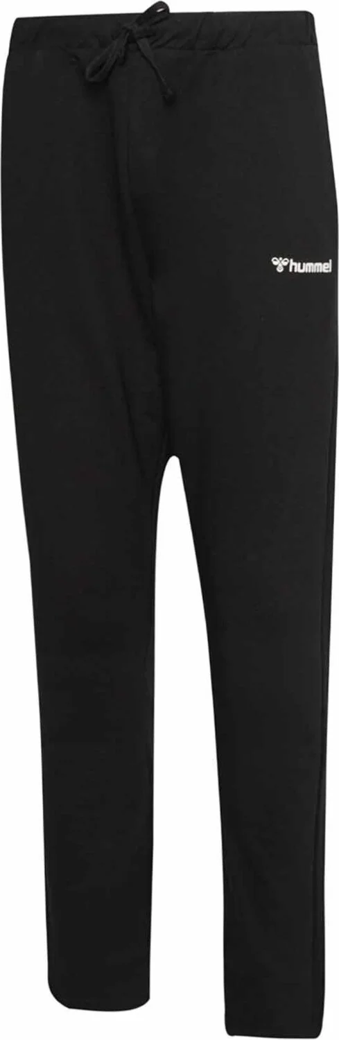 هامل Hummel Men's Sweatpants Cotton Fabric Straight Leg Men's Sweatpants 932096-2001BLACK