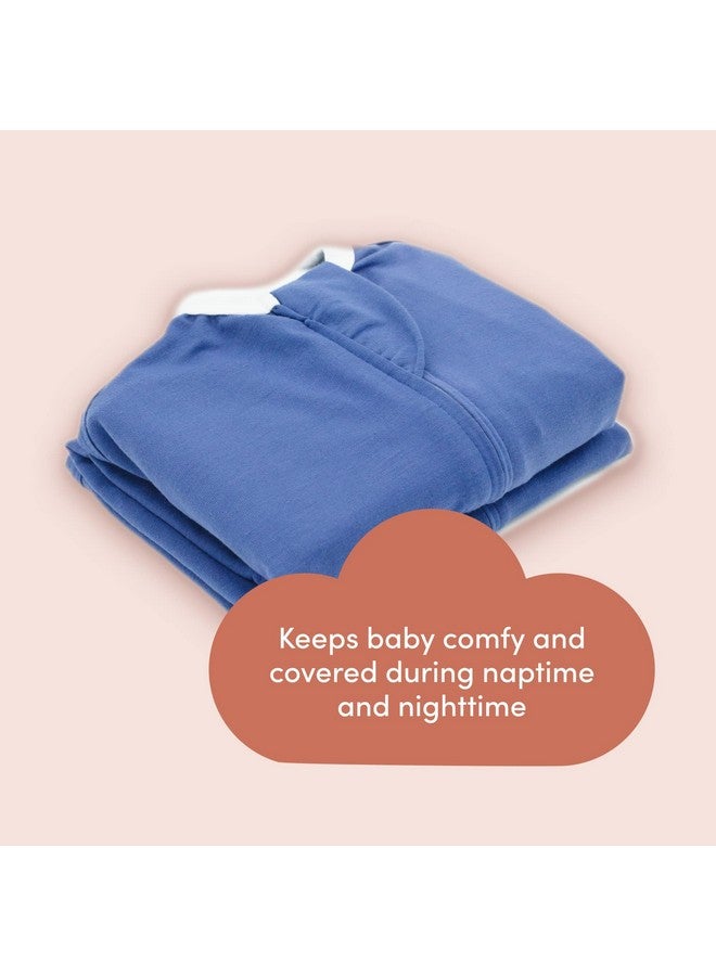 SleepingBaby Zipadeezip Transition Swaddle Baby Swaddling Blanket With Zipper Convenience Roomy Baby Wearable Blanket For Easy Diaper Changes Classicboy Medium (612 Month) 3 Pack - Image 5