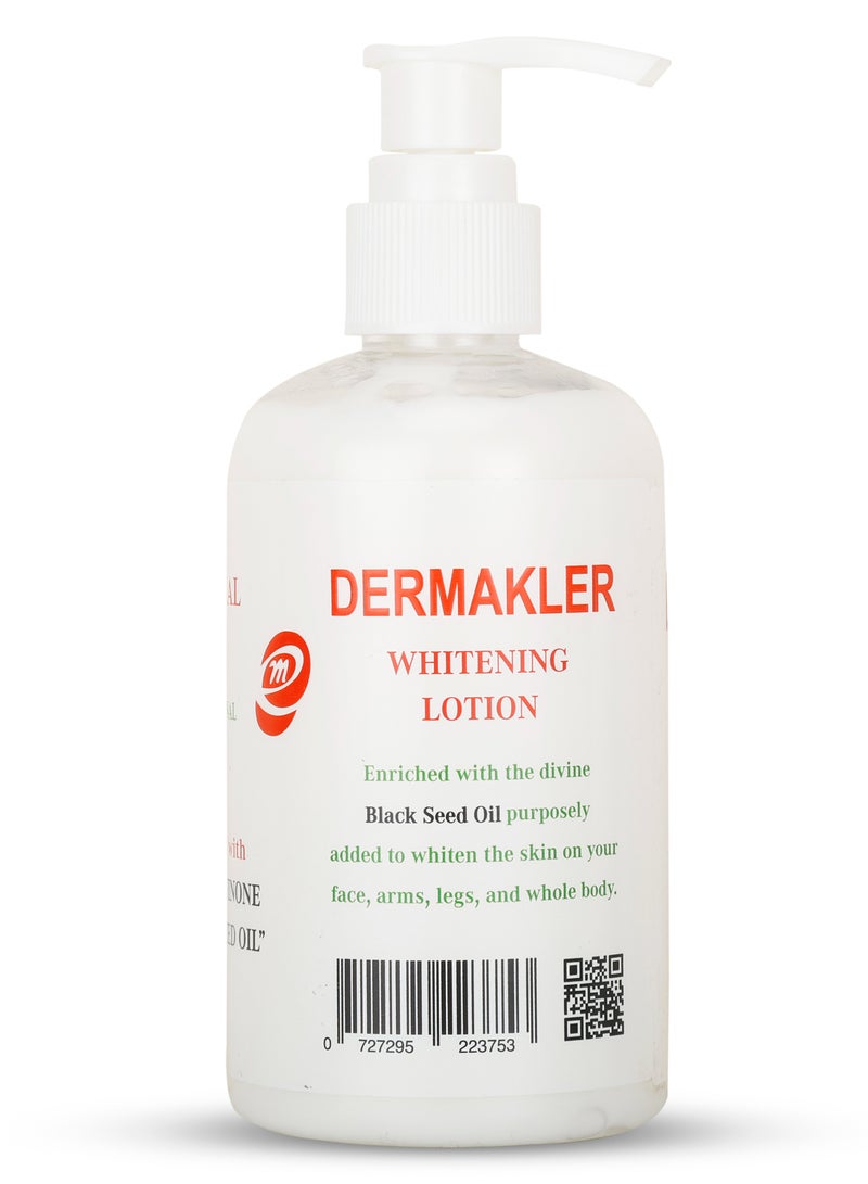 ST.DALFOUR Dermakler Whitening Lotion with SPF-60-1 x 250 ml (Black Seed Oil) - Image 2