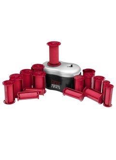 Aruso Ionic 30 Piece Molecular Steam Hairsetter/Hot Rollers ; 5 Size Rollers Conditions As It Curls