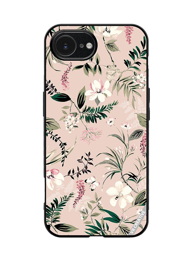 Protective Case Cover For Apple iPhone 16e Whitpi Design Multicolour
