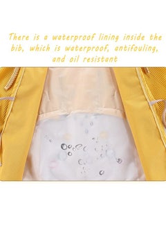 Generic Adjustable Waterproof Long Sleeves Apron Bib With Animal Pattern For Kids  - Image 3