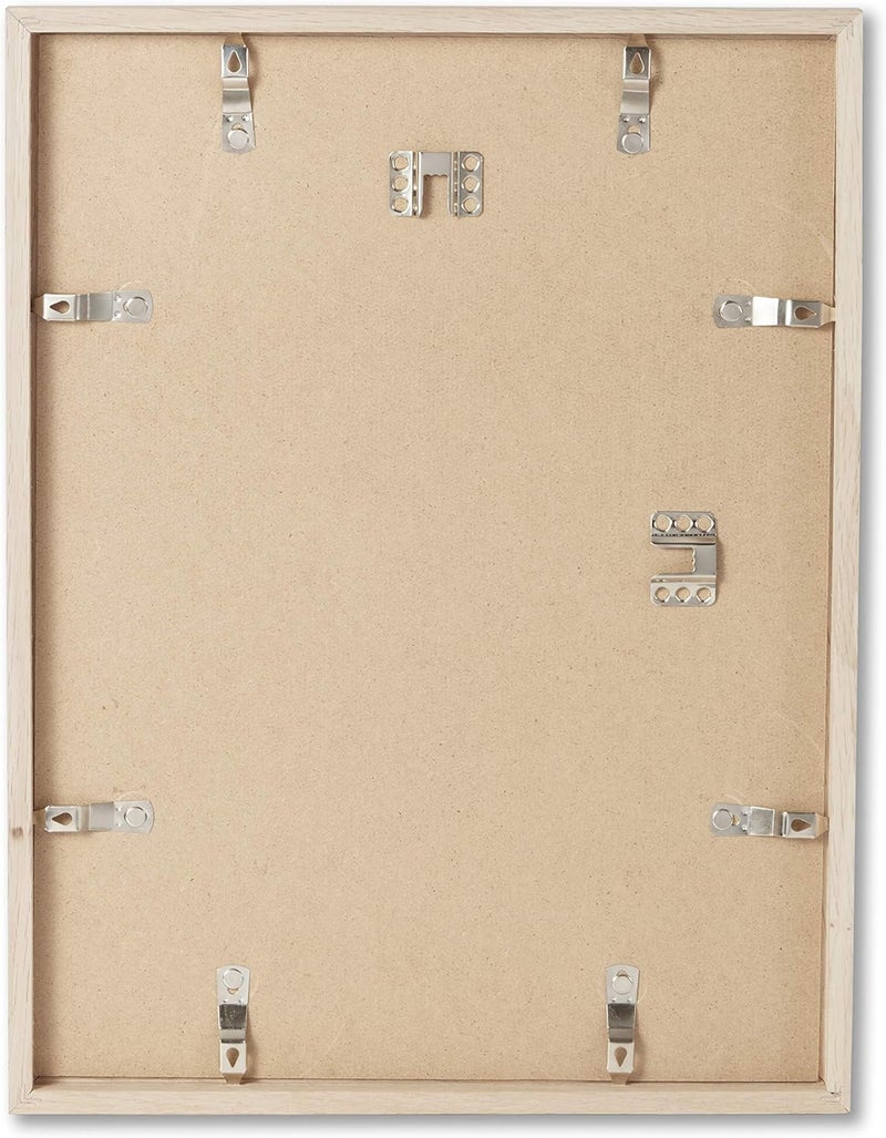 Opposite Wall (11x14 in | 28x36 cm) Natural Solid Oak Wood Picture Frame Poster Frame Wall Photo Frame, F10010-1114 - Image 2