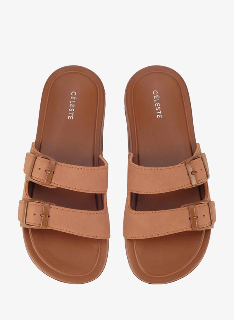 سيليست Women Buckle Detail Slides