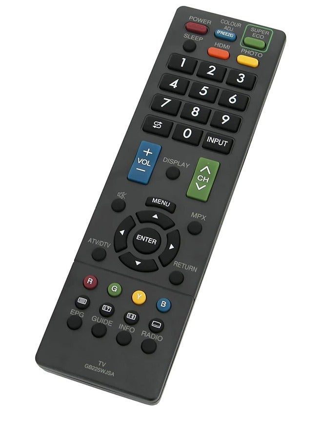 Eworld New Replacement Infrared Remote Control for Sharp TV Smart LED and LCD Televisions - Image 2
