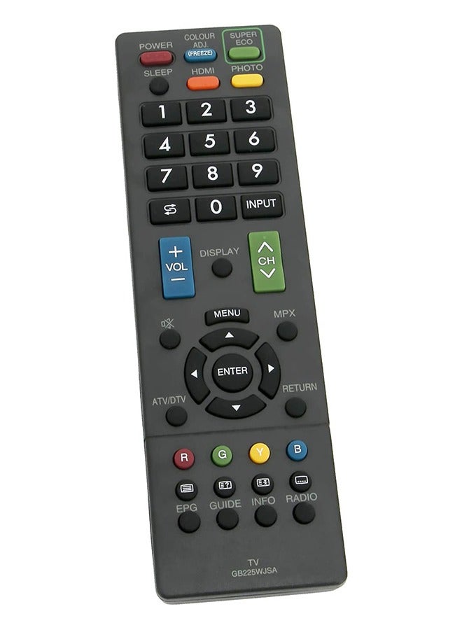 Eworld New Replacement Infrared Remote Control for Sharp TV Smart LED and LCD Televisions - Image 1