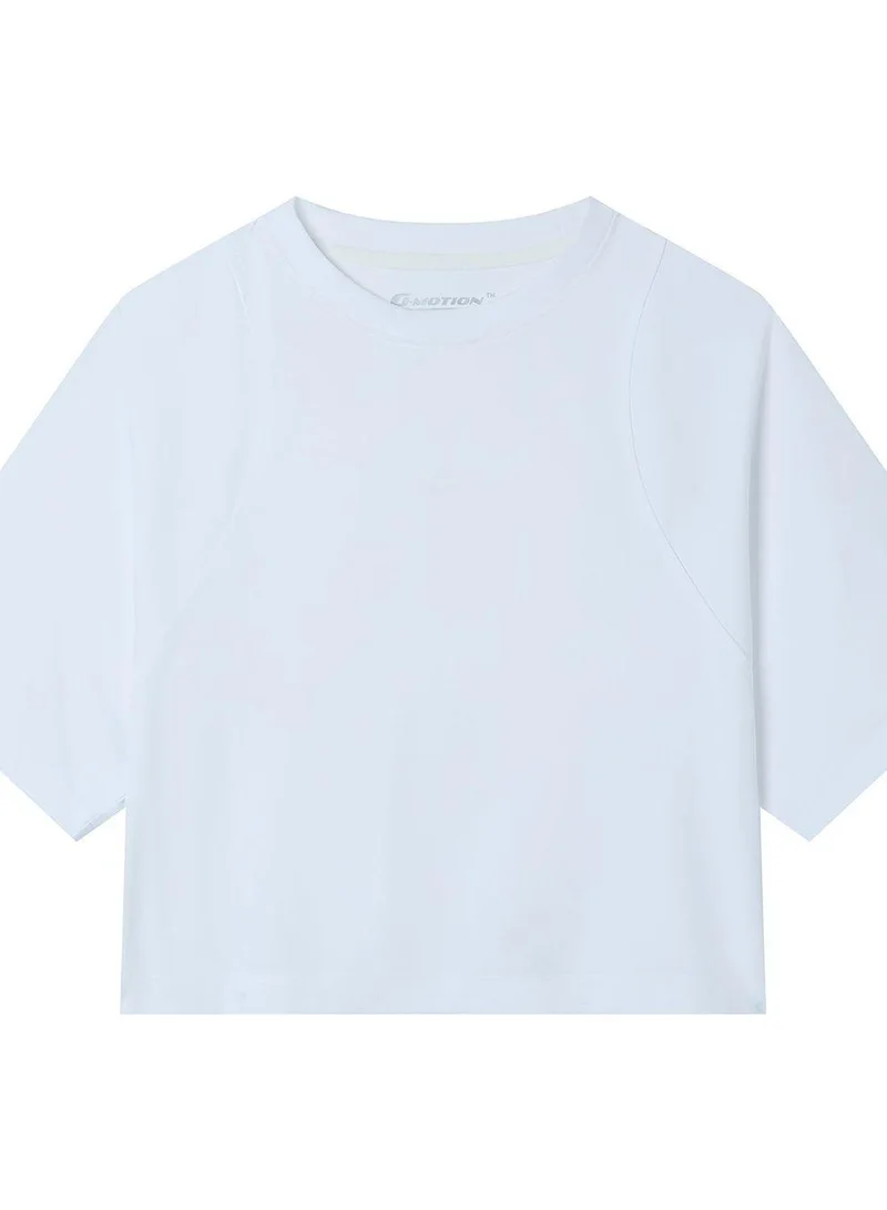 Giordano  Women Loose G-Motion Rocket Dry 3/4 Tee for Women | Best Price UAE