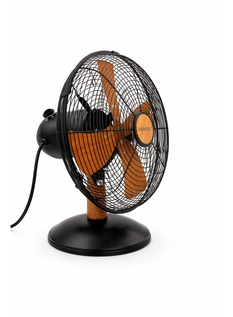 ADMORE 12" Table Fan | 3-Speed Settings | 30W High-Performance Desk Fan | Compact & Durable Design for Powerful Cooling in Home & Office