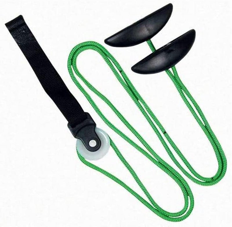 AARAM Overhead Shoulder Pulley Equipment Kit with Rope for Physical Therapy, for Frozen Shoulder and Hand Physiotherapy Exercise and General Hand Movement Exercise. (with Strap) - Image 2