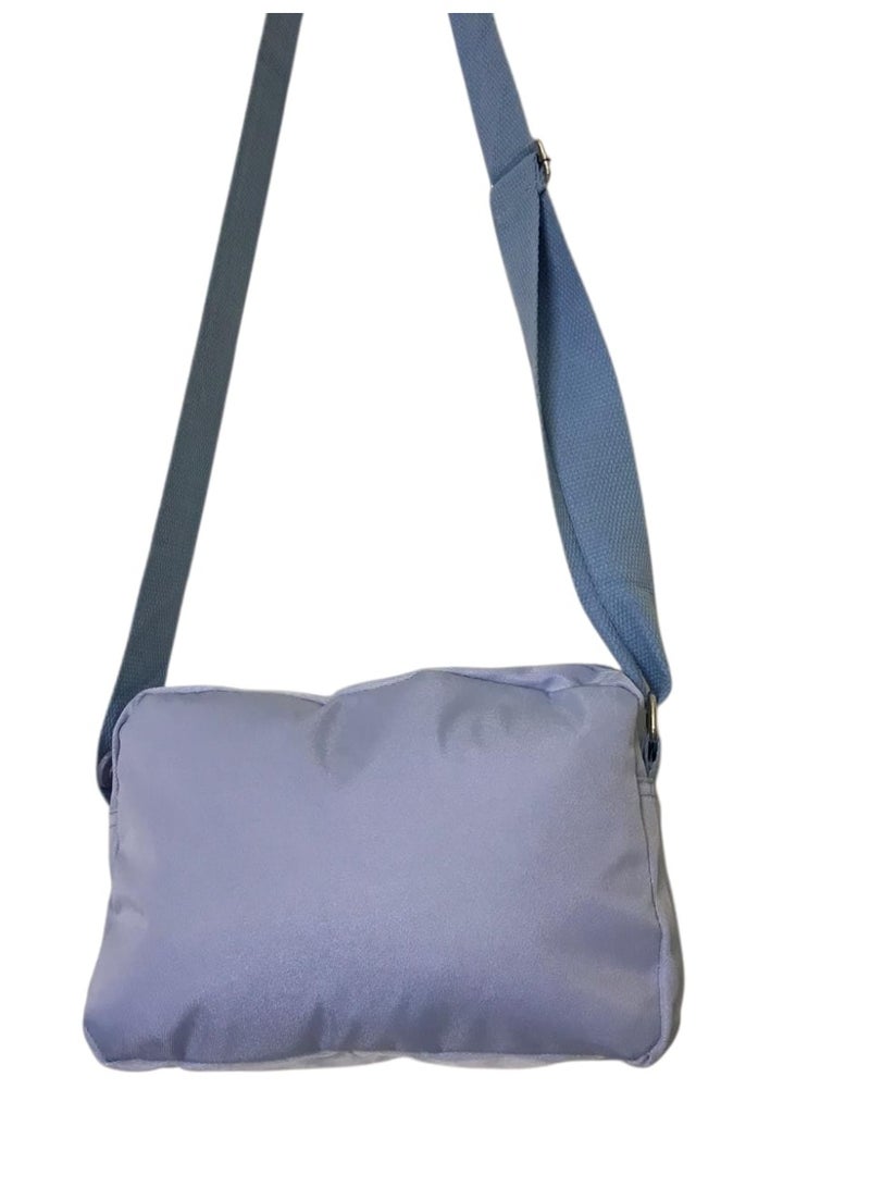 Women’s Crossbody Bag with 4 Zippers - Image 3