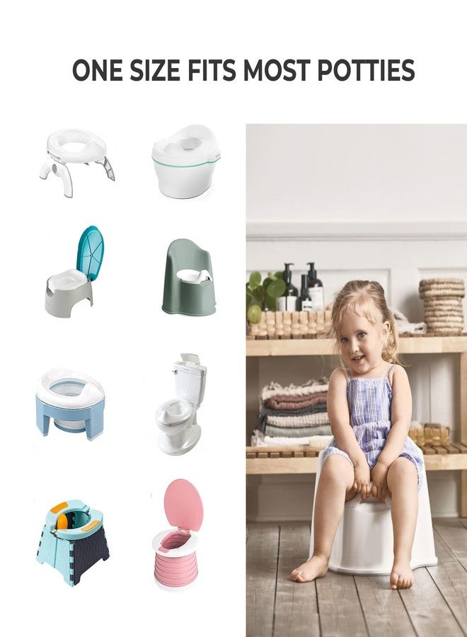Womumon Disposable Potty Liners with Absorbent Pads - 30 Counts, Leak-Proof Travel Toilet Bags for Toddlers, Fit OXO Tot & Most Portable Chairs, Potty Training Refill Bags for Kids - Image 2