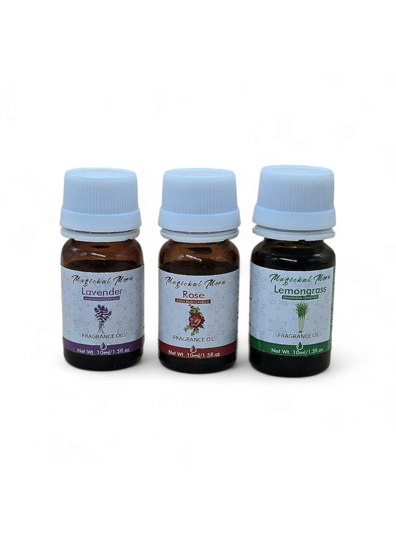 MAGICKAL MOON Ceramic Electric Aroma Diffuser for Home Fragrance Oil Burner Oil Warmer Owl Shaped Diffuser with 3 Aroma Oils Lemongrass Lavender Rosy Romance Fragrance 10ml Each White SNSSC0041  - Image 3