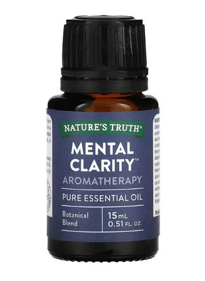 Nature's Truth Pure Essential Oil Focusing Mental Clarity 0.51 fl oz 15 ml  - Image 1