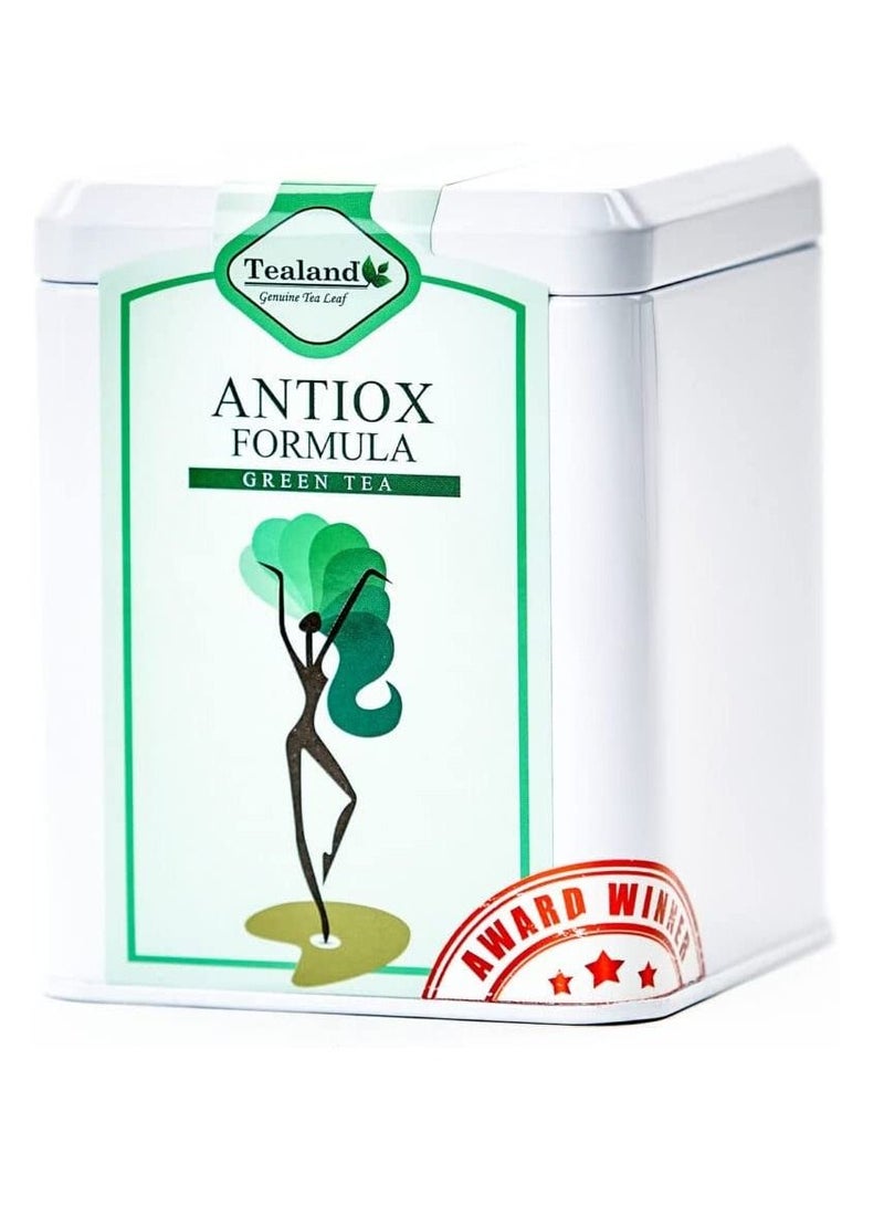 تيلاند شاي أنتيوكس شاي أوراق شاي غير مالح وغني 100٪ مكونات طبيعية غنية بمضادات الأكسدة تساعد على التخلص من التوتر - مهدئ ومهدئ من تيساني 100 جم - Image 1
