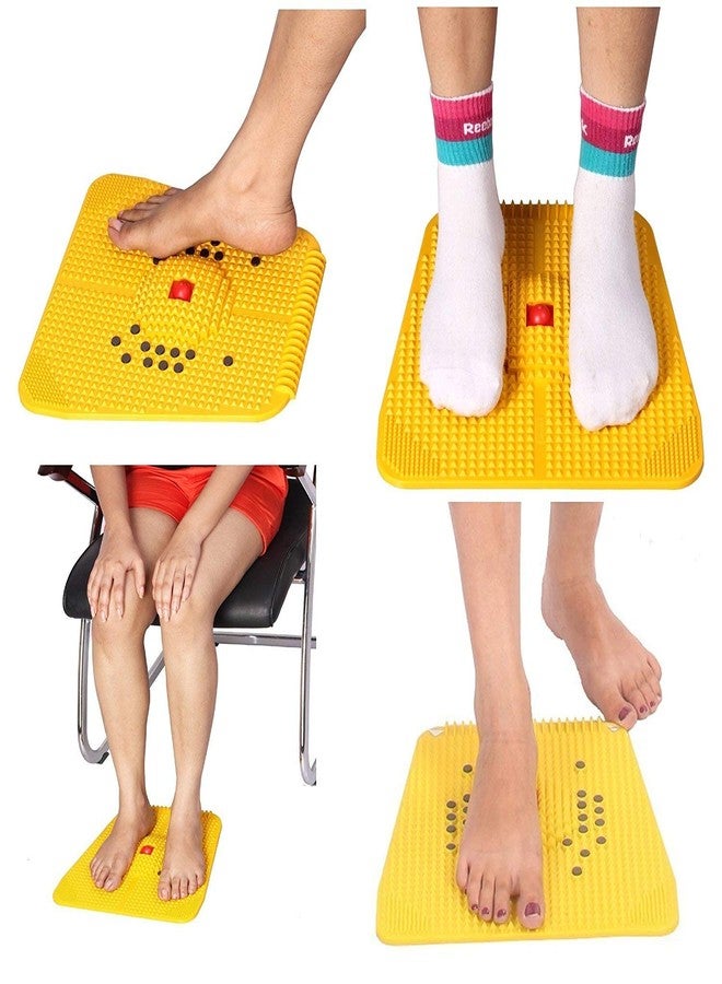 Maxmi4U Acupressure Mat/Powermat 2000 with Pyramids, Magnets and Thai Foot Massage Stick and Total Health Care Acupressure Products (Green) - Image 3