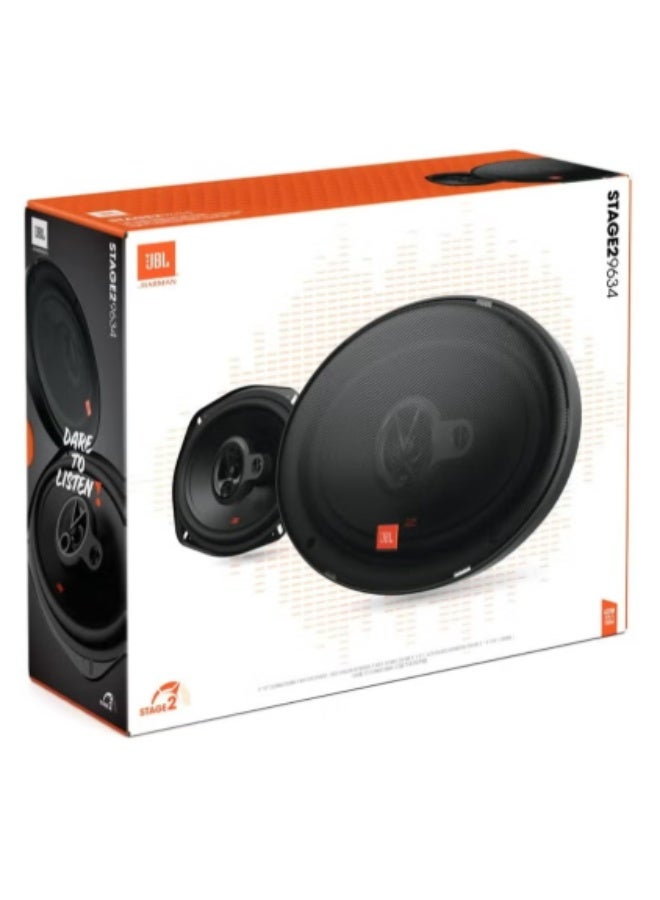 JBL Stage2 9634 3-Way Car Audio Set by Harman Kardon - 420 Watt Oval Car Speakers 15 x 23 cm | 6 x 9" Inch - Image 1