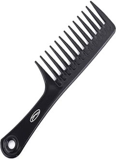 Fine Lines Jumbo Rake Wide Tooth Comb by Fine Lines - An Afro Comb made for Detangling Hair - Detangles Long, Wet or Curly Hair - Made with tough Black ANTISTATIC Plastic 