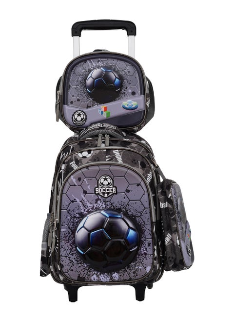 Parajohn KidyGo Character School Bag- GREY