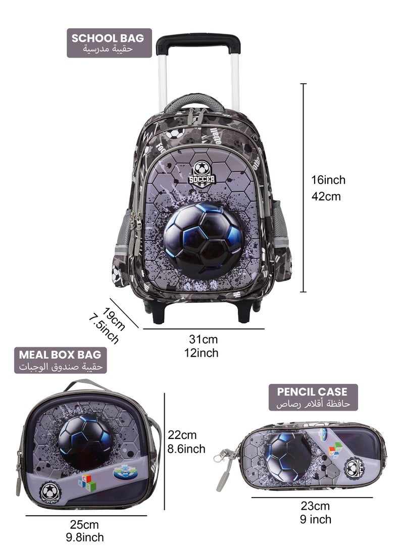 PARAJOHN - Parajohn KidyGo Character School Bag- GREY - Image 1