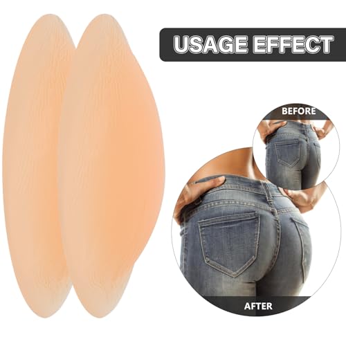 PACKOVE Silicone Butt Pad Butt Lift Pads Removable Buttock Padding-Butts Enhancer Insert Silicone Hip-Pad Women Fake Buttocks For Women - Image 5