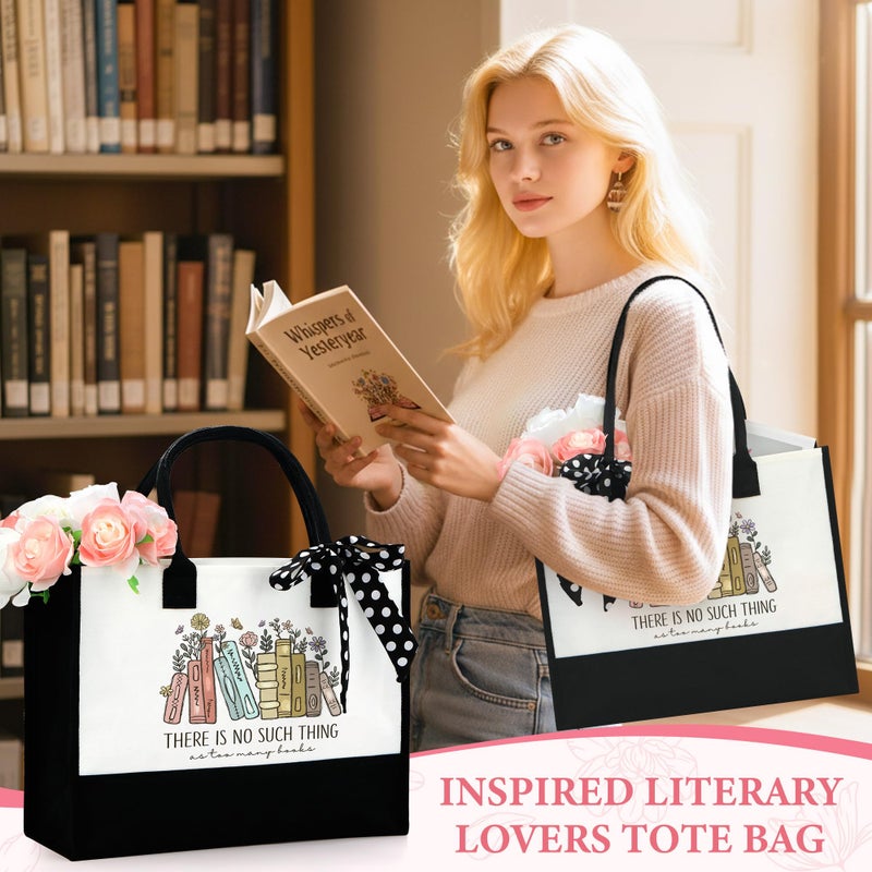 Saineron هدايا لمحبي الكتب للنساء هدايا أدبية لمحبي الكتب نساء إكسسوارات للقراء هدية لنادي الكتب للقراء مجموعة من العناصر ذات الطابع الأدبي أشياء لمحبي الكتب هدايا لأمناء المكتبات، الفتيات - Image 3