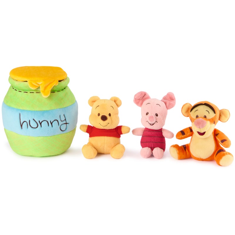 GUND Disney Official Winnie The Pooh Plush Playset with Pooh Tigger and Piglet Sensory Toy Stuffed Animals for Ages 0 and Up Green 8 - Image 2
