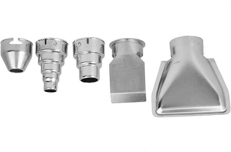 Generic 5pcs Stainless Steel Heat Nozzles Heat Blower Tips for Hot Air Guns Universal 35mm - Image 4