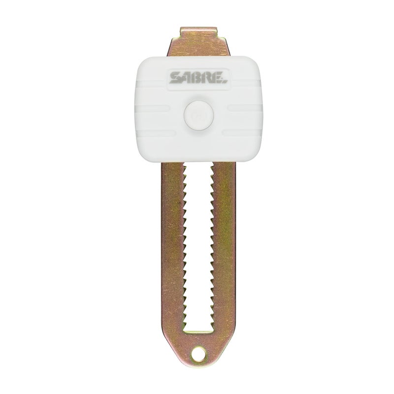 SABRE Compact Travel Door Lock, Portable Security Lock for Travel, Hotels, & Rentals, Withstands 650 lbs of Force, Installs in Seconds, No Tools Required, Lightweight & Small for Easy Carry - Image 2
