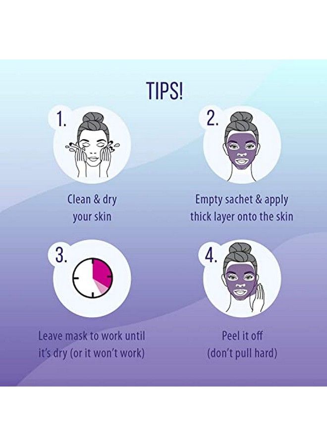 7th Heaven Minimise Pour Stardust Stellar Black Diamond Peeloff Mask 10Ml ; Black Seaweed Mask For Blackhead Removing For All Skin Types - Image 5