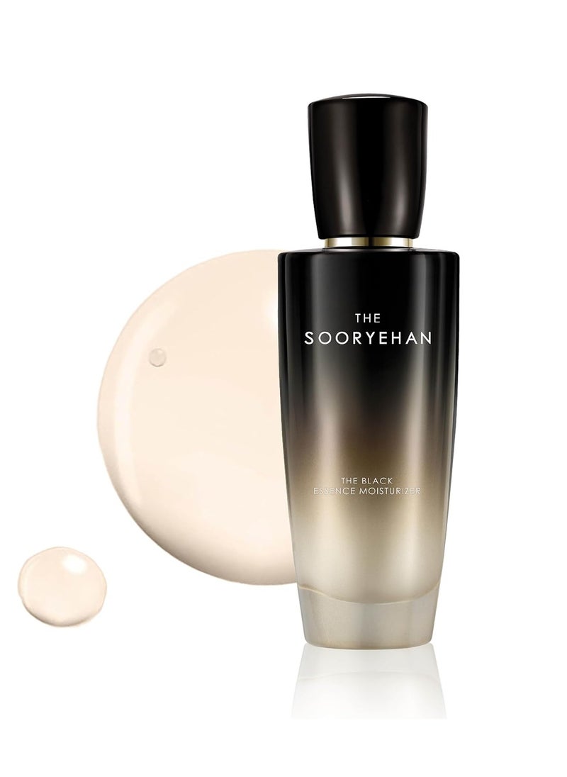 Sooryehan - Sooryehan The Black (Essence Moisturizer, 130ml/4.4fl oz) - Lightweight Cream for Moisture Barrier, Rejuvenate Dull, Aging Skin. Premium Korean Skin Care. Black Yeast, Hyaluronic Acid, - Image 1