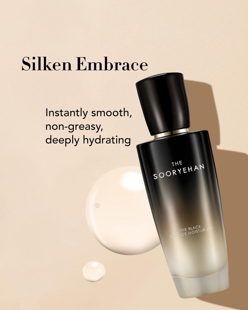 Sooryehan The Black (Essence Moisturizer, 130ml/4.4fl oz) - Lightweight Cream for Moisture Barrier, Rejuvenate Dull, Aging Skin. Premium Korean Skin Care. Black Yeast, Hyaluronic Acid, - Image 5