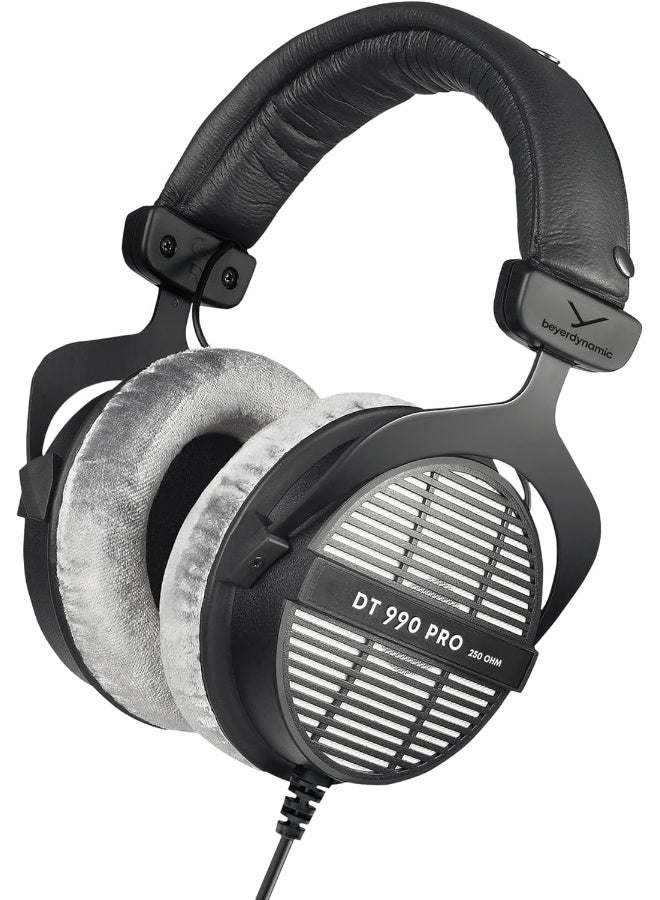 Beyer Dynamic beyerdynamic DT 990 Pro 250 ohm Over-Ear Studio Headphones For Mixing, Mastering, and Editing, Wired - Image 1