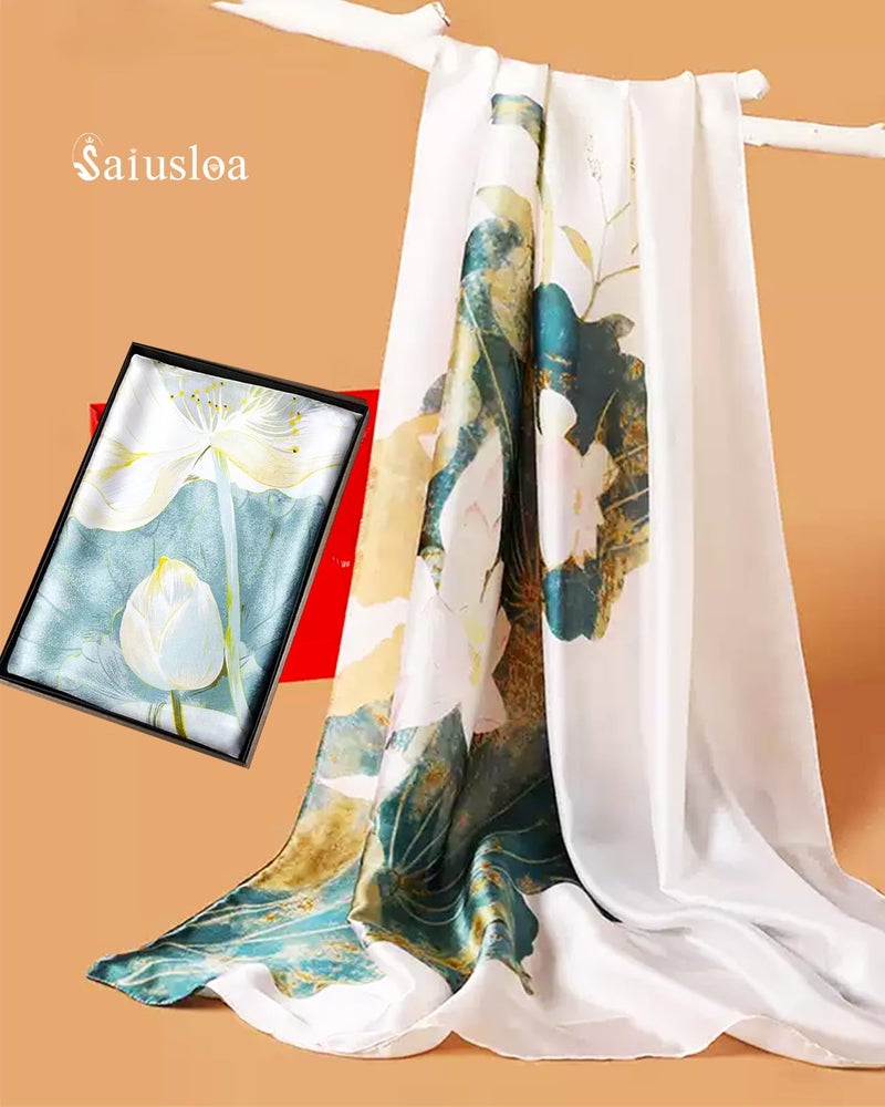 Saiusloa Dress Scarves Shawl Wraps Long Silky Scarf for Women Dressy Fashion Lightweight for Decorative Formal Evening Gowns-1006 - Image 4