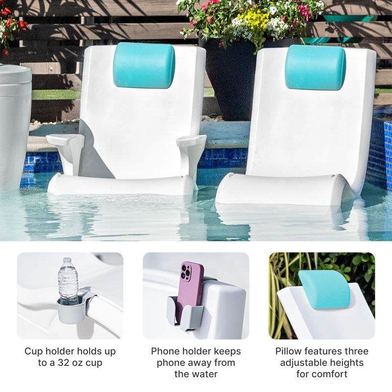 Step2 Step2 Vero Pool Lounge Accessory, Blue  - Image 3
