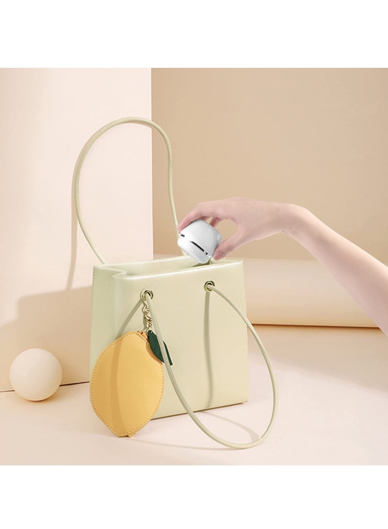 جرار عينة تجميلية، قابلة لإعادة التعبئة 50 مل/50 غ بلاستيك أبيض حاويات سفر قابلة لإعادة التعبئة مع أغطية قبة فضية وبطانة داخلية لكريمات المكياج الجمال الأظافر المجوهرات 8 قطع - Image 5