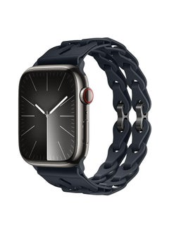 Y&D For Apple 42/44/45/49mm Fashion Hollow Silicone Bracelet Strap  - Image 2