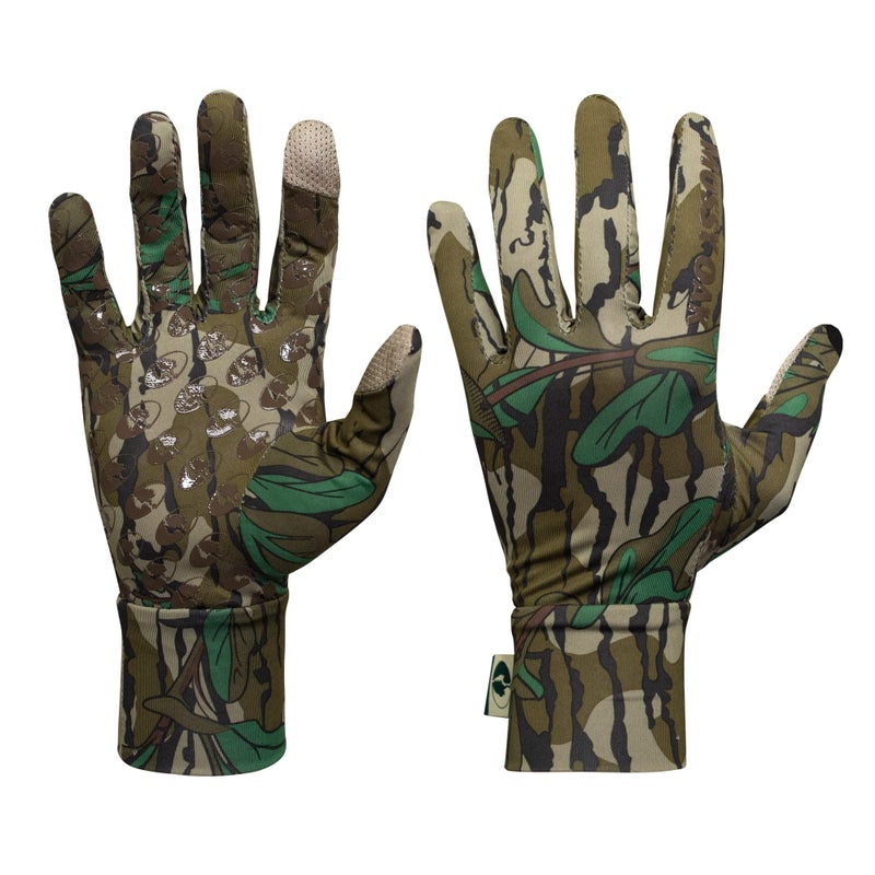 Mossy Oak Lightweight Camo Hunting Gloves - Image 1