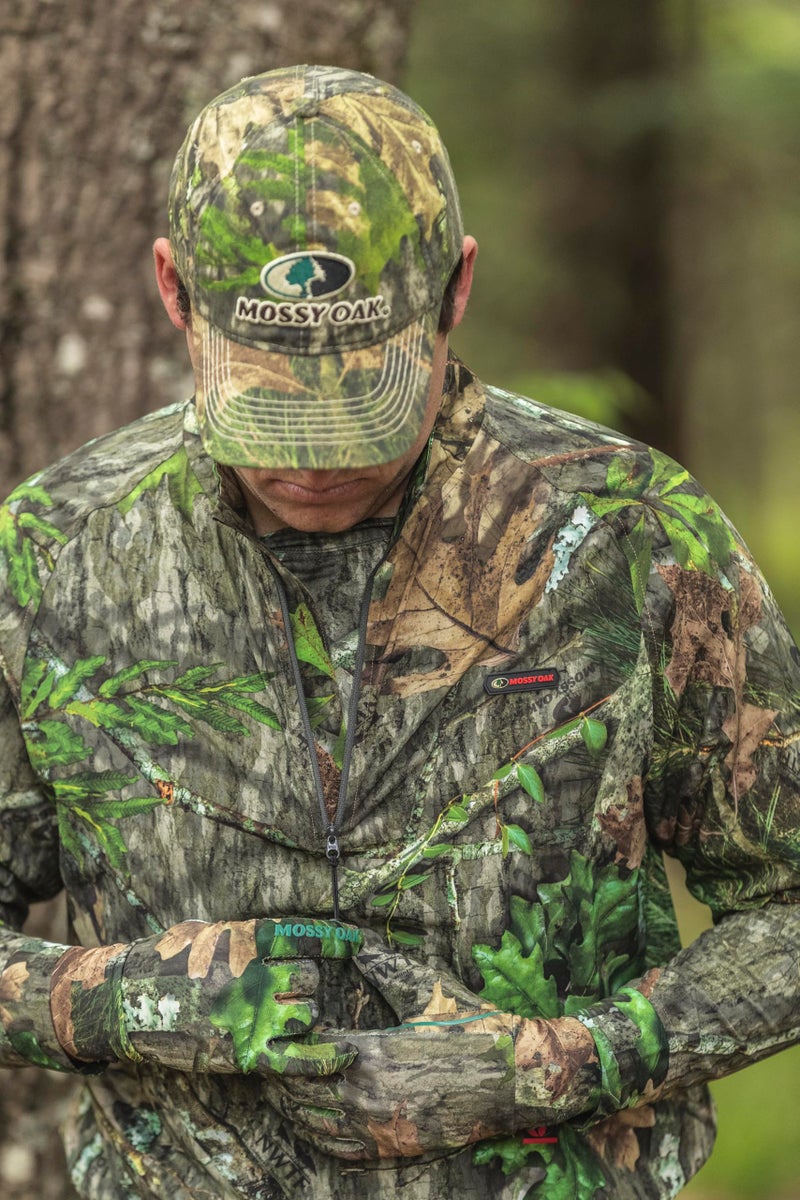 Mossy Oak Lightweight Camo Hunting Gloves - Image 4