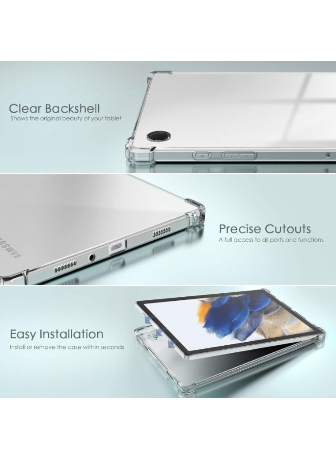Transparent Case for Samsung Galaxy Tab A9 Plus / A9+ 11 Inch 2023 (Models: SM-X210 / SM-X216 / SM-X218), Ultra-Thin Silicone Shockproof Back Shell, HD Clear TPU Protective Cover, Lightweight Scratch Resistant Tablet Case (Transparent) - Image 3