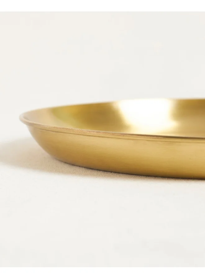 Chumbak Sitara Brass Platter
