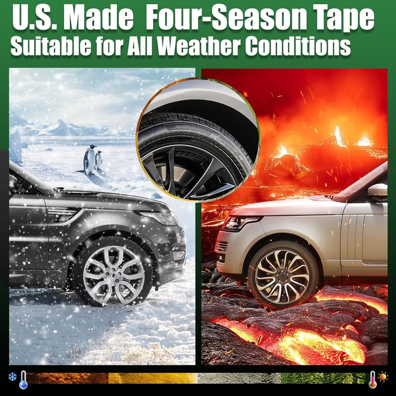 EZISOE 1/4 Oz Black Adhesive Backed Wheel Weights, Stick on Wheel Weights for Cars, Trucks, SUVs, Motorcycles, Low Profile (72 Oz Pack) - Image 4