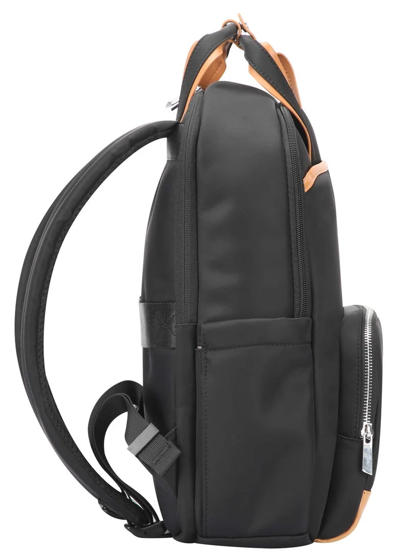 Bopai  Premium Durable Lightweight Ladies Laptop Backpack Water Resistant Synthetic Leather Daypack for Casual/Office/School/College, BO-LB811, Black for Women | Best Price UAE