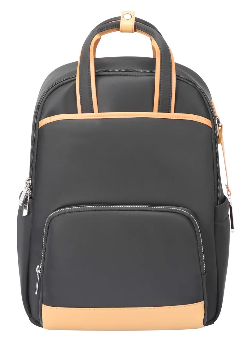 Bopai  Premium Durable Lightweight Ladies Laptop Backpack Water Resistant Synthetic Leather Daypack for Casual/Office/School/College, BO-LB811, Black for Women | Best Price UAE
