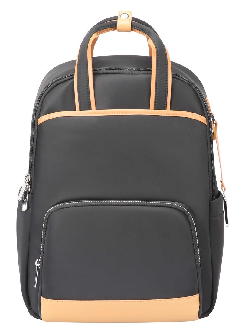 بوباي BOPAI Professional Wa Laptop Backpack - Stylish Work Bag with Luggage Strap for Business, Travel and Office Use - BO-LB811-Black - Image 3